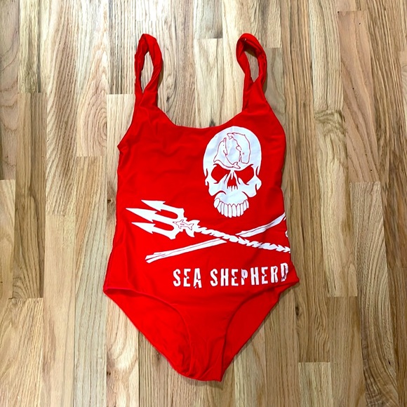 gypsea Swim Sea Shepard By Gypsea Bathing Suit In Red Size Large